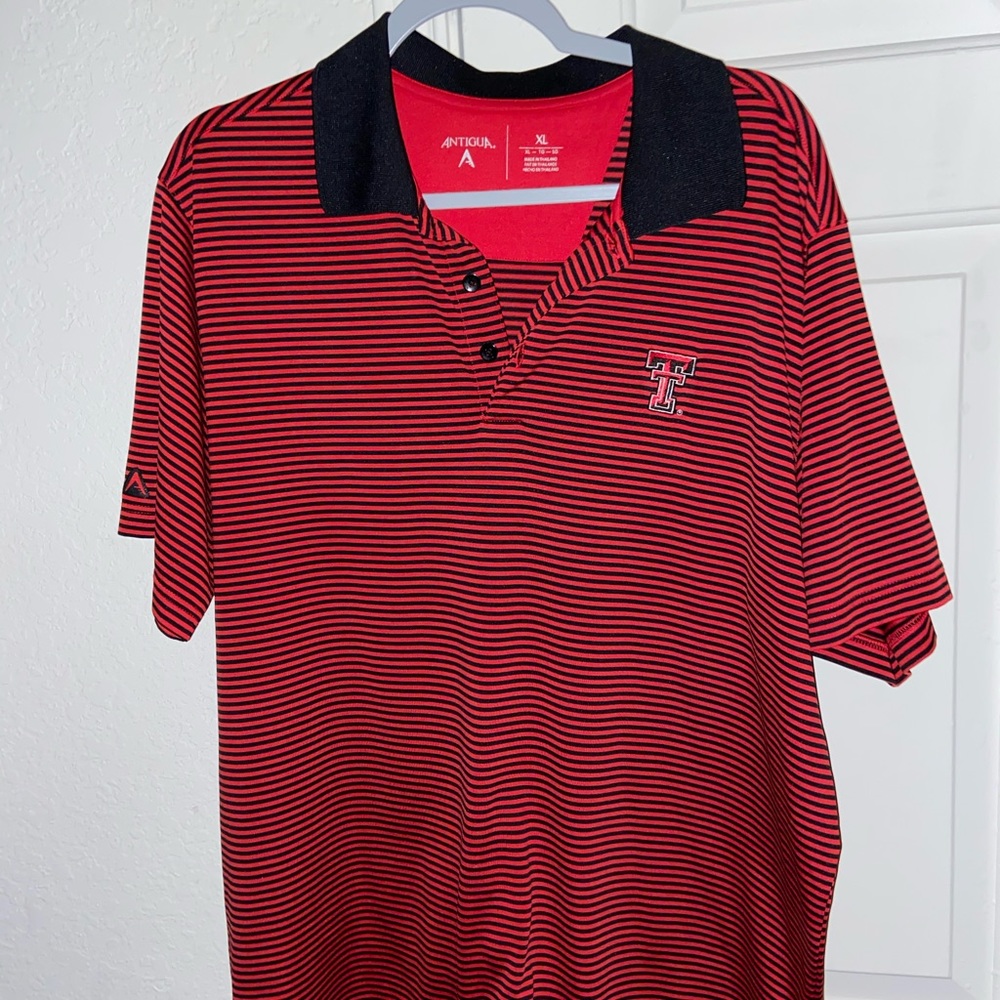 Antigua Texas Tech Polo